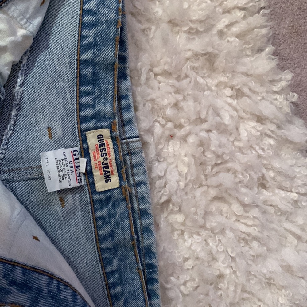EUC Vintage GUESS Denim Skirt - Picture 9 of 12